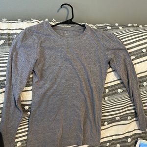 Underneath scrub top light grey